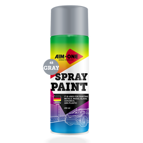Spray paint gray